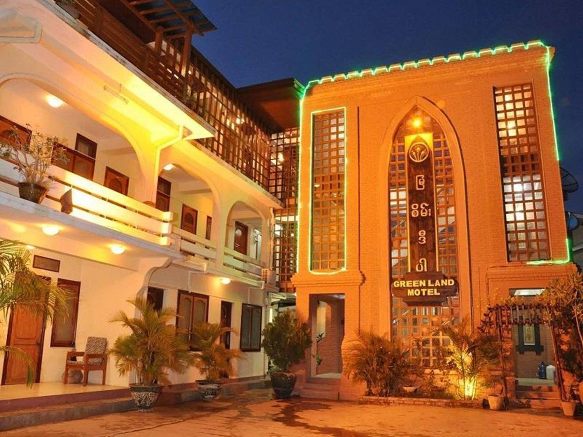Green Land Motel Bagan Esterno foto