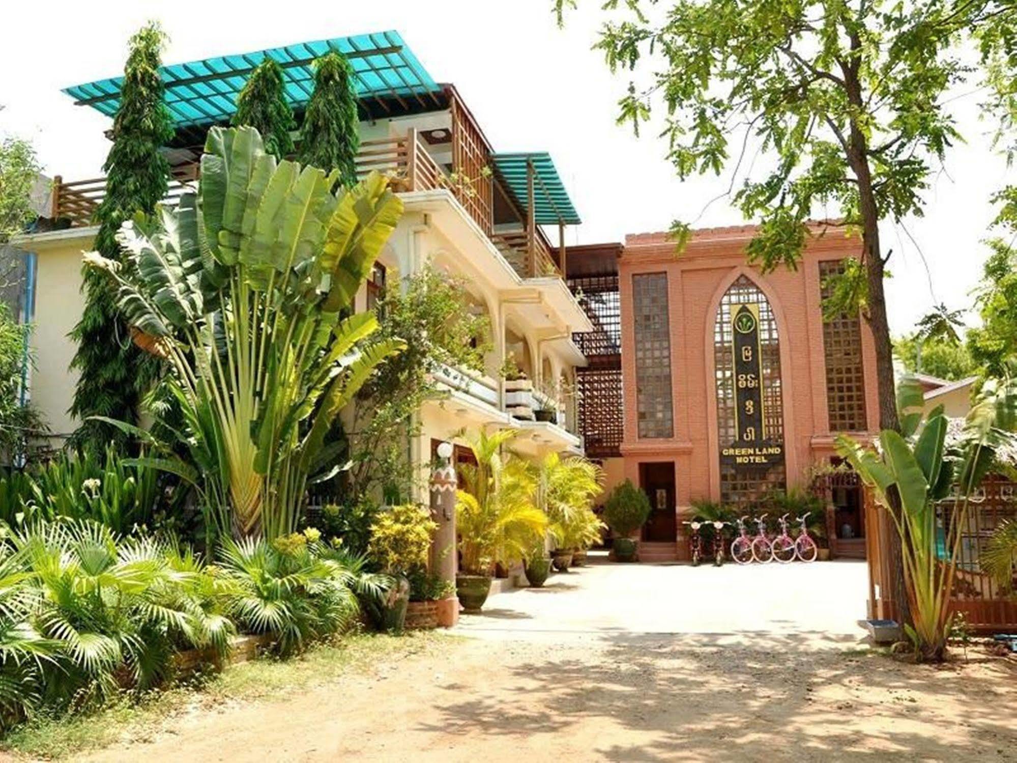 Green Land Motel Bagan Esterno foto