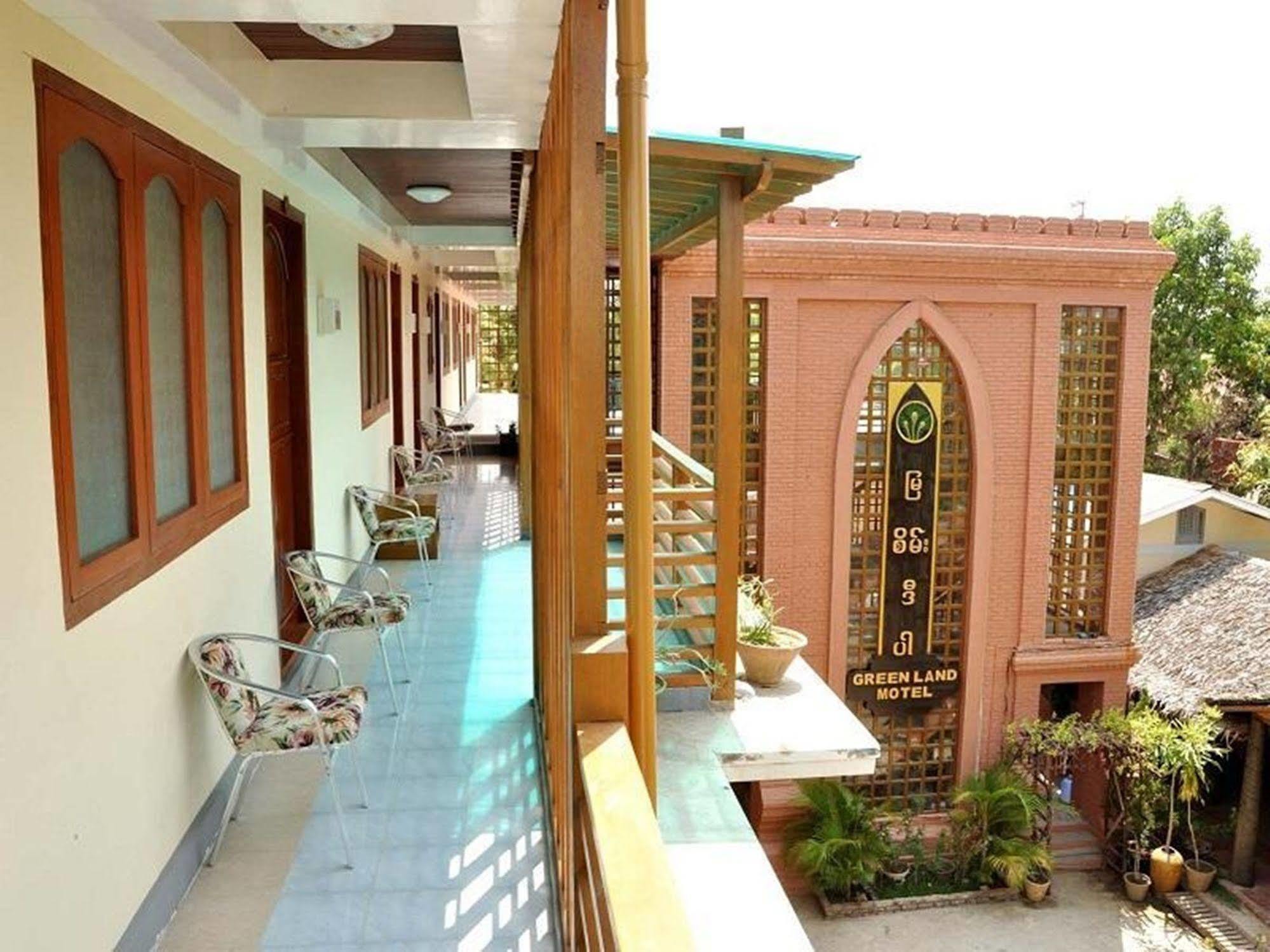 Green Land Motel Bagan Esterno foto